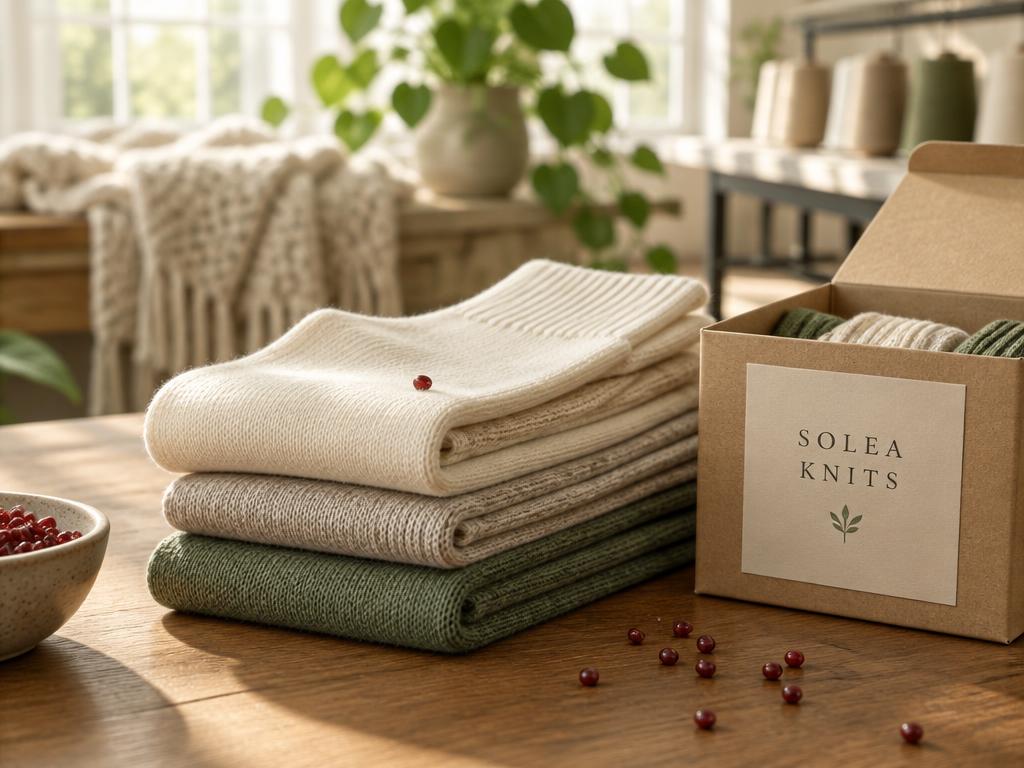 Illustrative sock manufacturing, final wash product with OTTOCAPS® Ruby — fictional brand